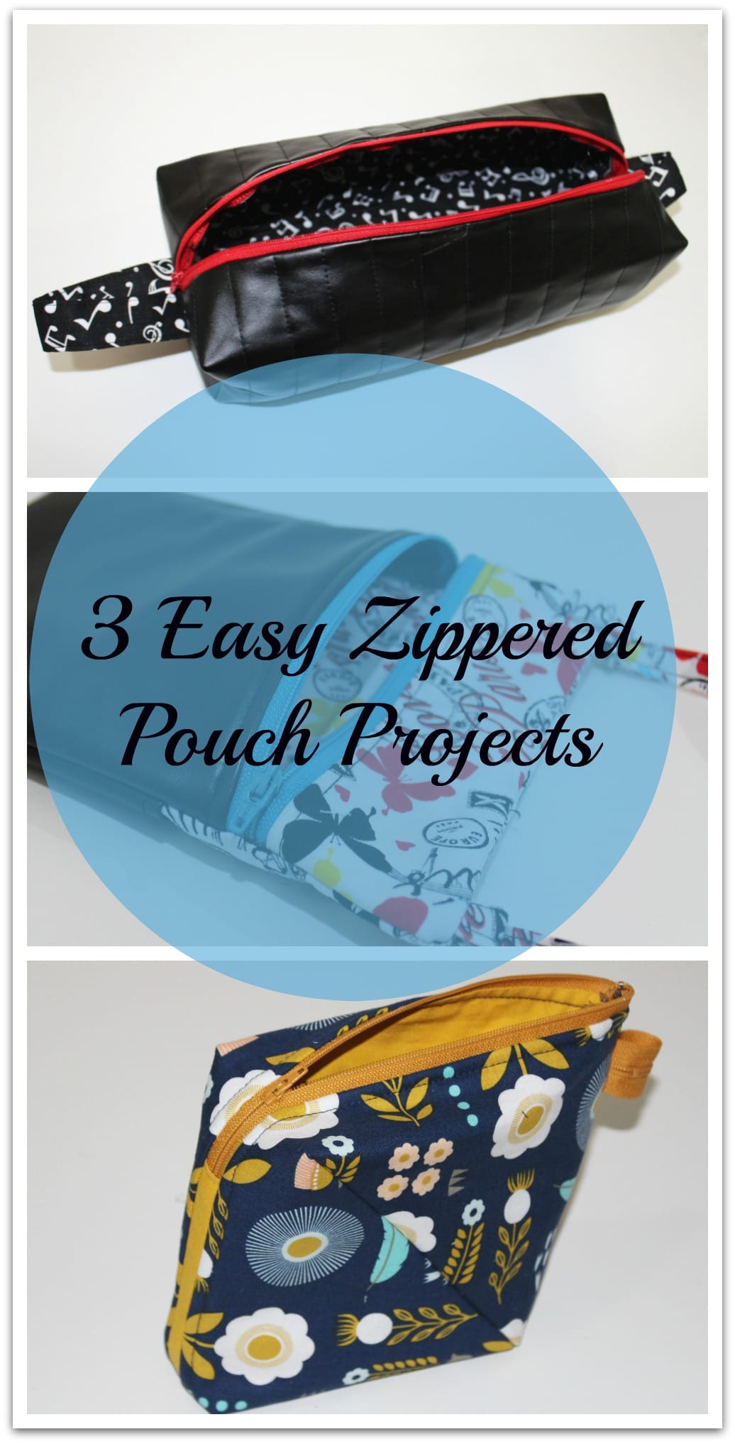 Zippered Pouch Tutorial - MHS Blog