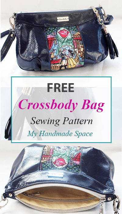 Free Crossbody Bag Sewing Pattern 2 - MHS Blog