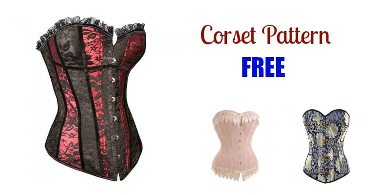 how to make a simple corset pattern