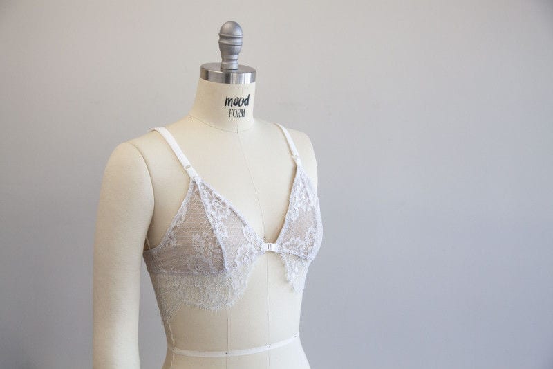 Buy Esty Lace Bralette Sewing Pattern Download Triangle Soft Bra
